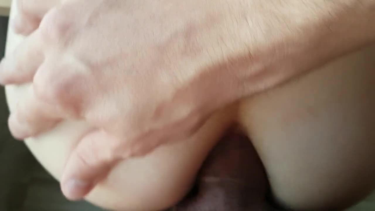 Домашний Анальный кремпай в узкую попку Русской студентки - 3